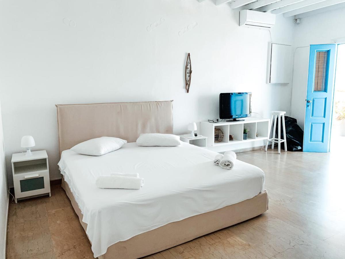 Sunset Fabrica Town Apartment Mykonos Town Bagian luar foto