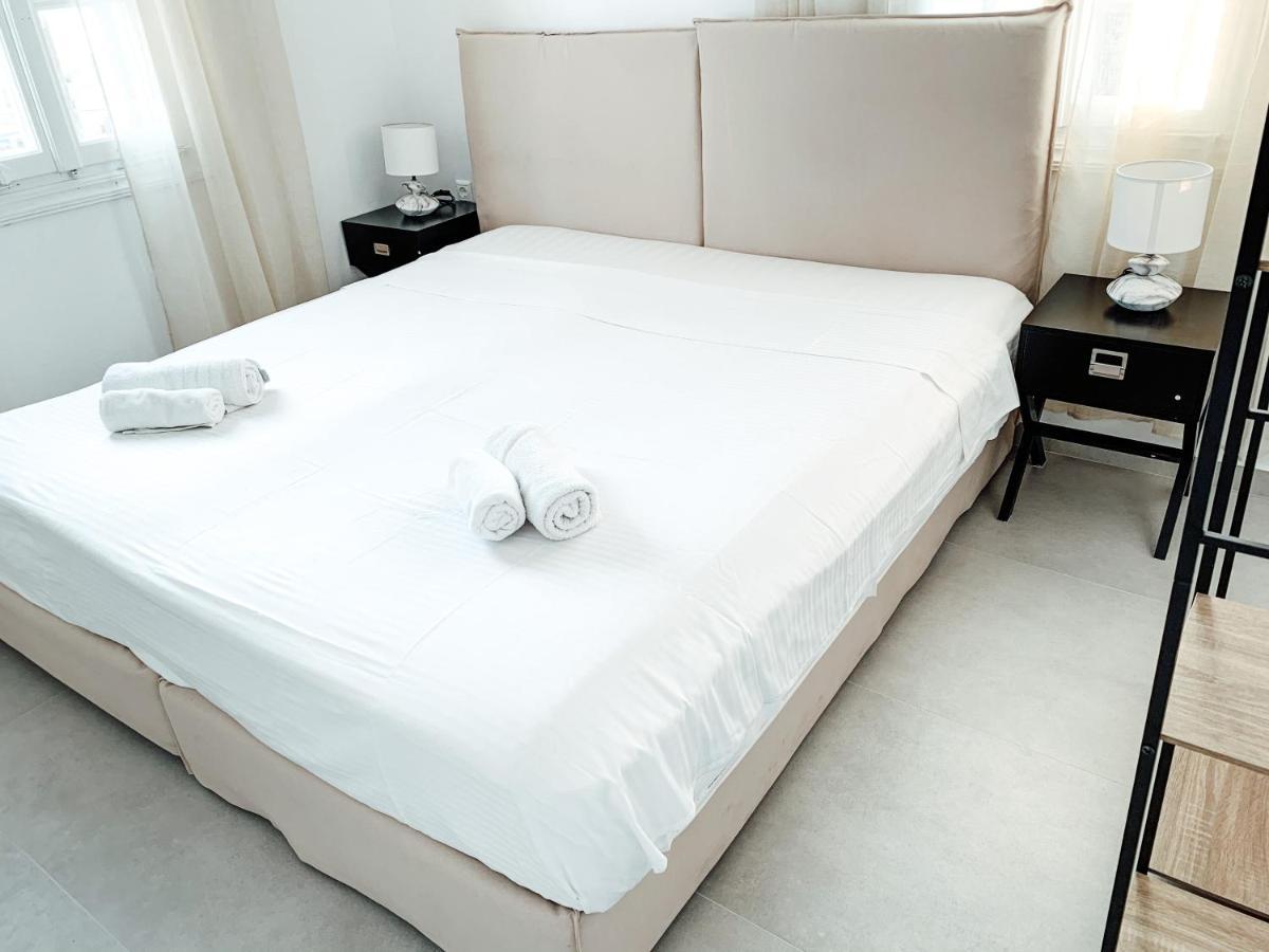 Sunset Fabrica Town Apartment Mykonos Town Bagian luar foto