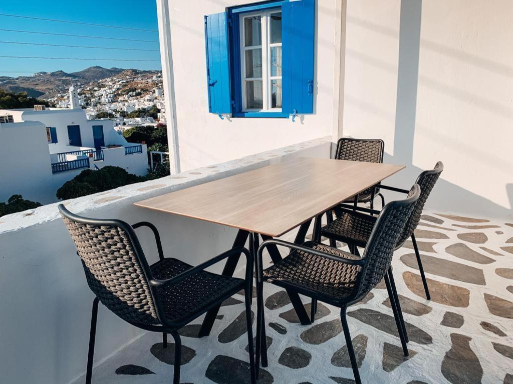 Sunset Fabrica Town Apartment Mykonos Town Bagian luar foto