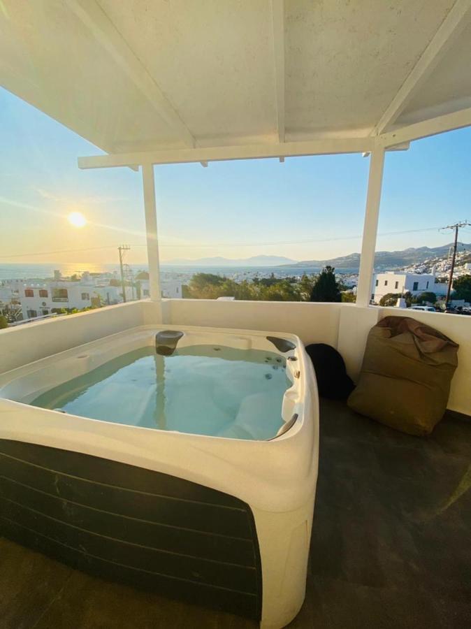 Sunset Fabrica Town Apartment Mykonos Town Bagian luar foto