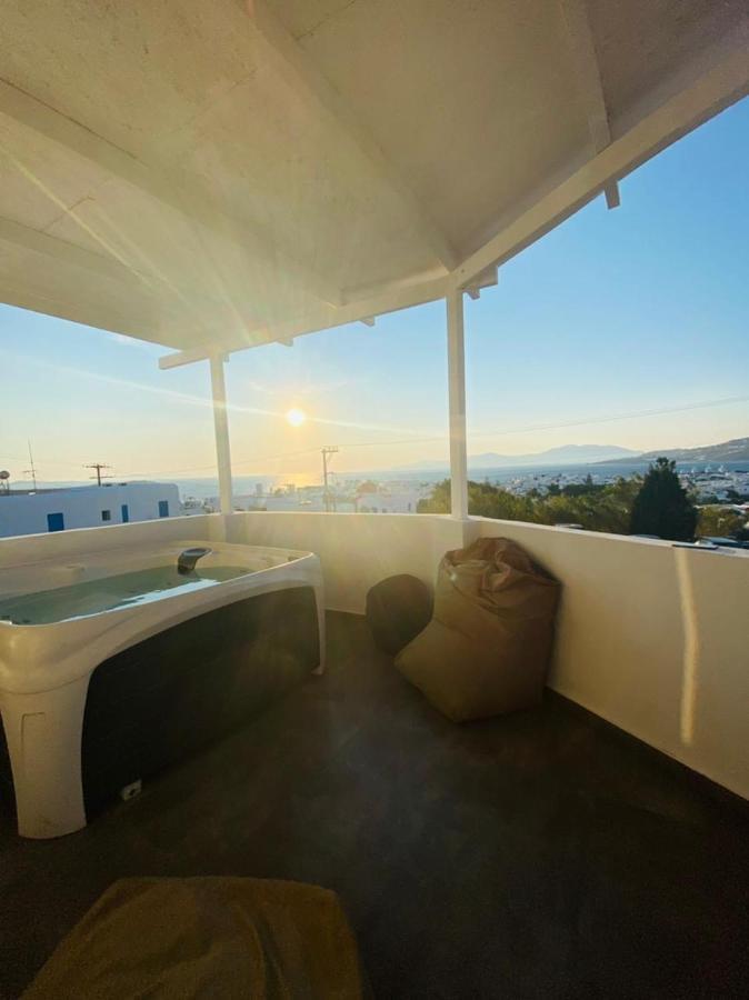 Sunset Fabrica Town Apartment Mykonos Town Bagian luar foto
