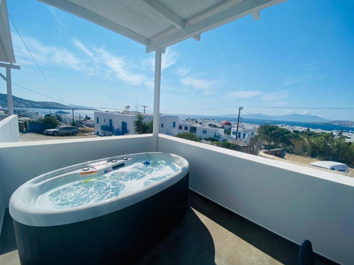 Sunset Fabrica Town Apartment Mykonos Town Bagian luar foto