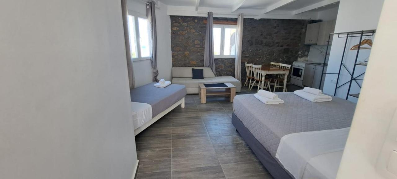 Sunset Fabrica Town Apartment Mykonos Town Bagian luar foto